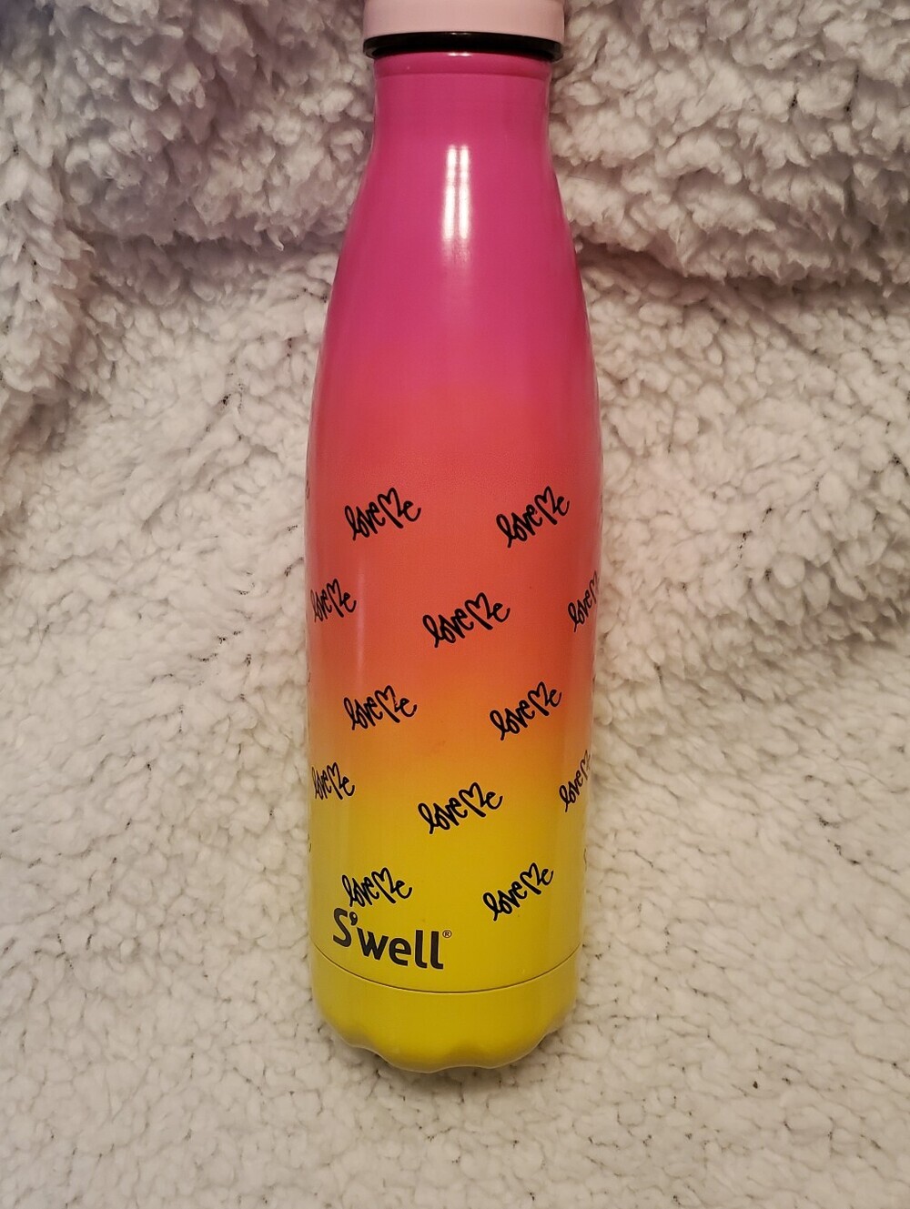 Swell Water Bottle Limited Edition Curtis Kuilg Starbucks Love Me 17oz  As Is